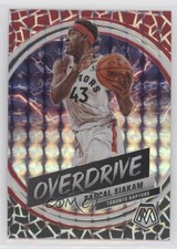 2019-20 Panini Mosaic Overdrive Pascal Siakam #1 xi6