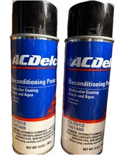 Aqua And Black  Trunk Paint 2 Pack 10-7012 AC Delco- 2 cans