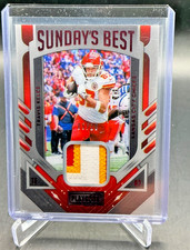2022 Panini Playbook Sunday's Best TRAVIS KELCE Patch 05/10 Chiefs