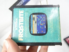 Frostbite (Atari 2600, 1983) with manual Tested and Working