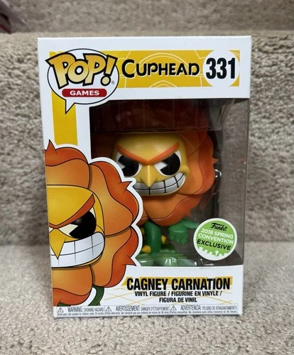 Funko Pop! Cuphead Cagney Carnation #331 Video games