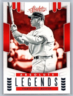2020 Panini Absolute #AL9 Jimmie Foxx Absolute Legends *RS | eBay
