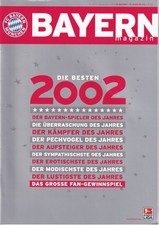 Bayern München gegen Schalke Programm 14.12.2002 Magazin 2x Poster Hülle Sammler