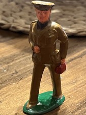 Vintage 1930's Barclay Manoil Lead Soldier Doctor Officer Htf No White Sleeve