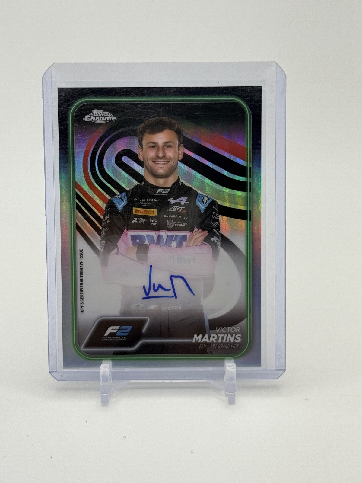 2024 Topps Chrome Formula 1 - Autographs Victor Martins #CAC-MAR (AU, RC)