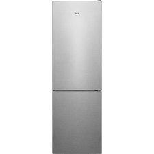Image of AEG 367 Litre 60/40 Freestanding Fridge Freezer - Stainless Steel Doo RCB632E2MX
