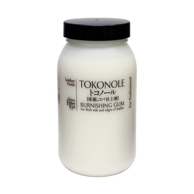 Tokonole Leather Finish Burnishing Gum 500G Clear Leathercraft