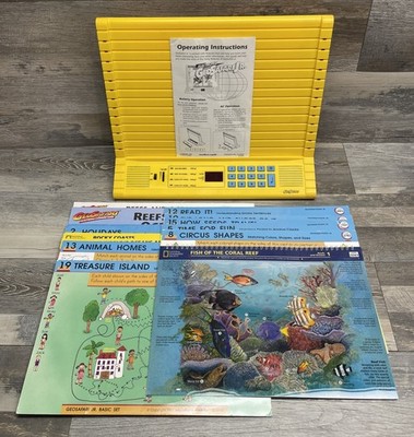GeoSafari Electronic Homeschooling Learning System EI 8700 VINTAGE W/17 Cards