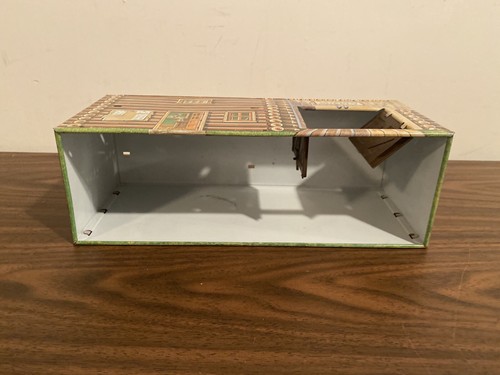 Marx US Calvary Supply Headquarters Building Tin Litho Cabin Fort Apache Playse - Picture 12 of 12