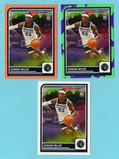 2023-24 Panini NBA Haunted Hoops Slime Parallel #80 Leonard Miller +Orange /Base