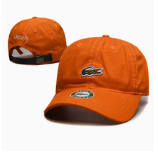 Lacoste Unisex Embroidered Cap - Adjustable Trucker Hat for Everyday Style 