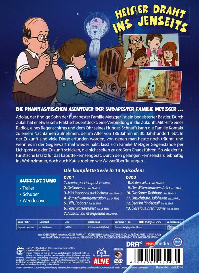 Adolar-Boxen: Heißer Draht ins Jenseits/Adolars phantastische Abenteuer [4 DVDs] - Image 2 of 4