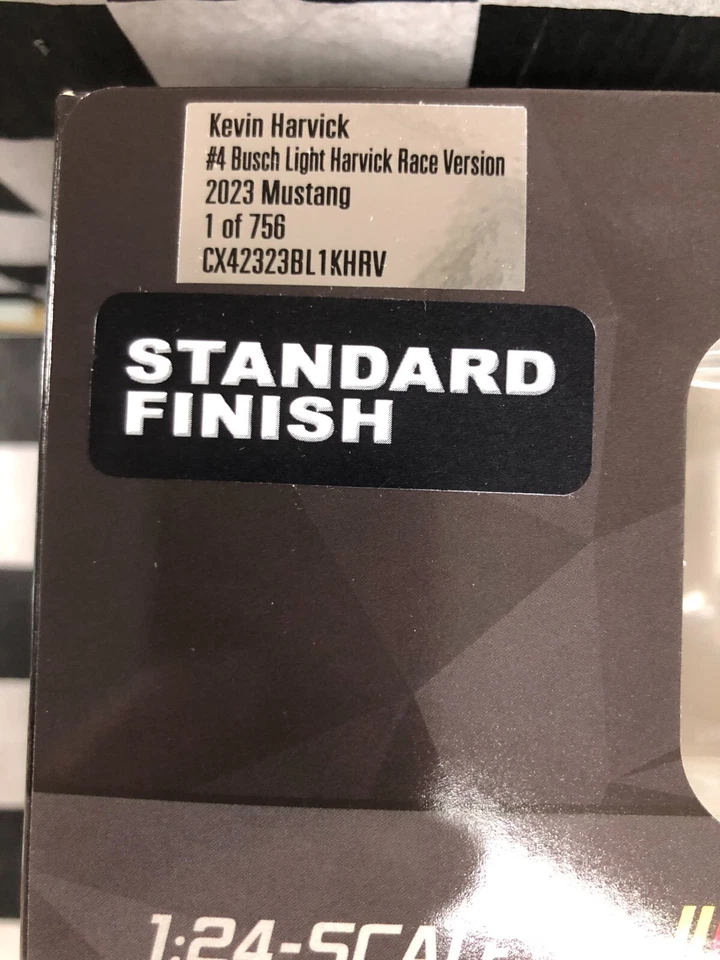 Kevin Harvick #4 Busch Luce 2023 Ultimo Ride Macchinina CX42323BL1KHRV 1/24 - Immagine 2 di 4