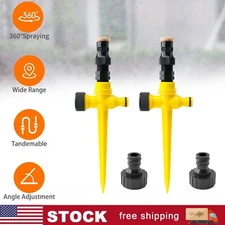 360° Sprinkler Automatic Rotating Irrigation System Garden Lawn Sprinkler System