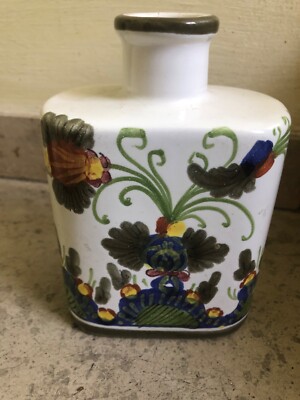 Florentinische Keramik- Vase, handmade