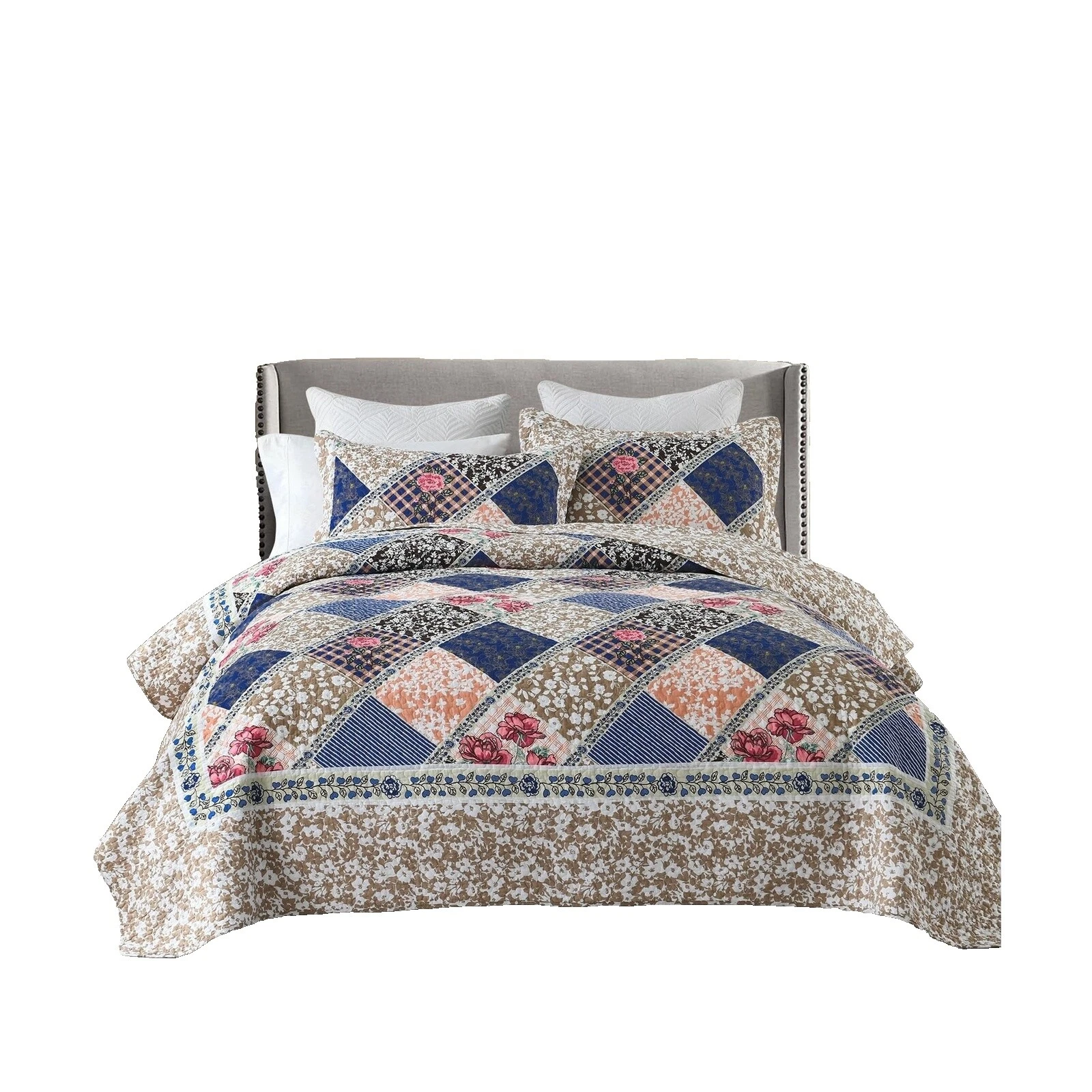 King Marrón Granja Edredones, colchas y cobertores para cunas