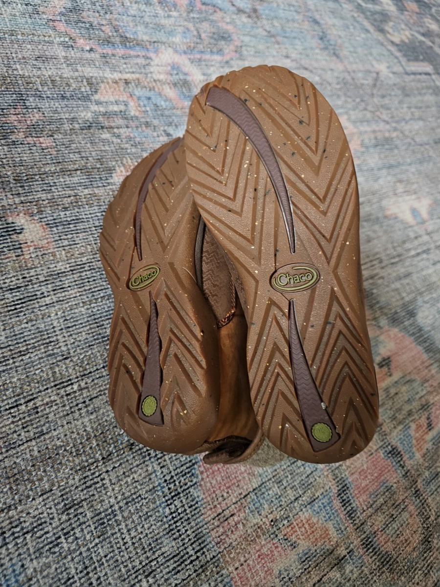 Chaco Barbary Pine Cone Brown Leather Wool Ankle Boots Shoes Women