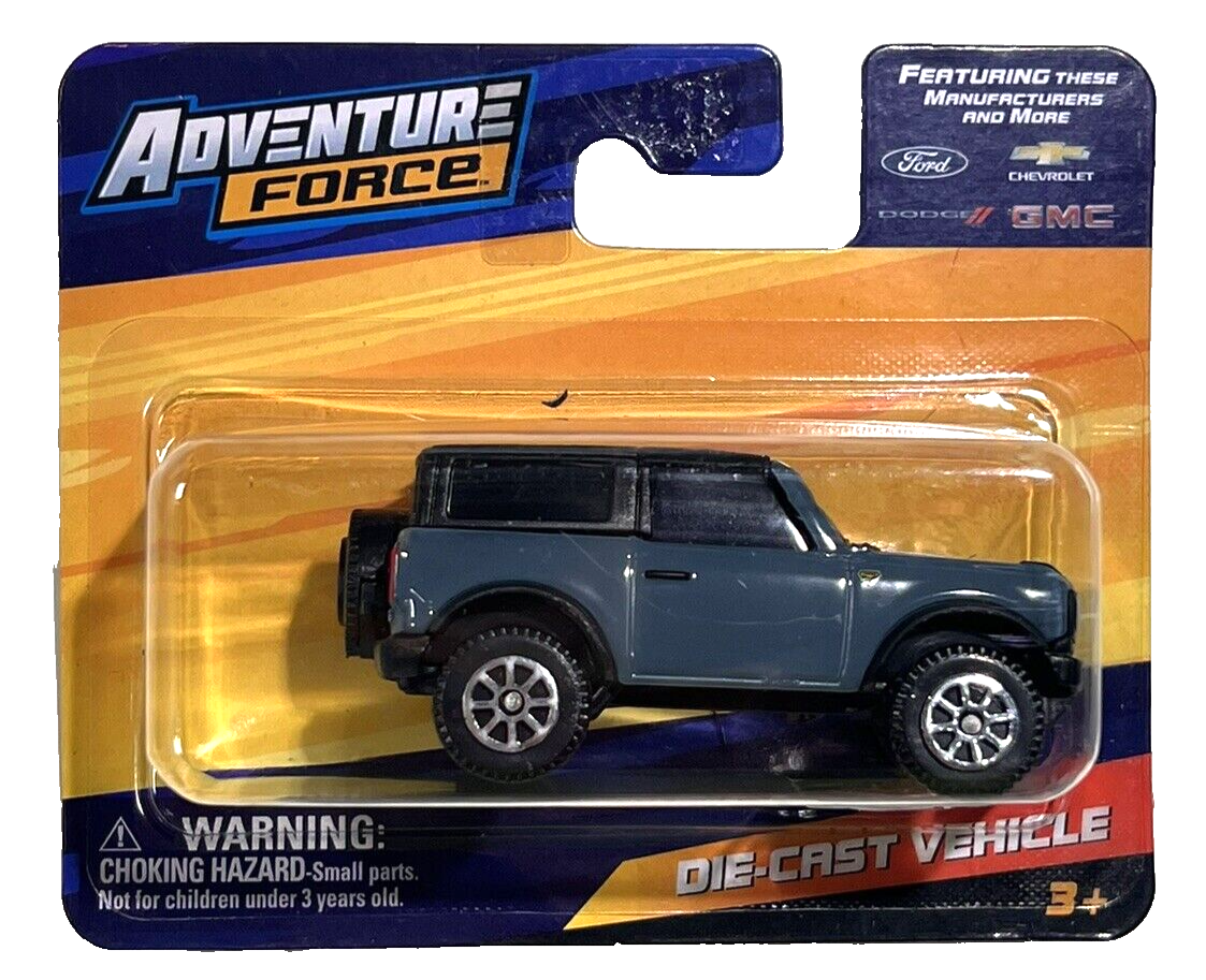 MAISTO ADVENTURE FORCE 2021 FORD BRONCO GREY 1/64 DIECAST | eBay