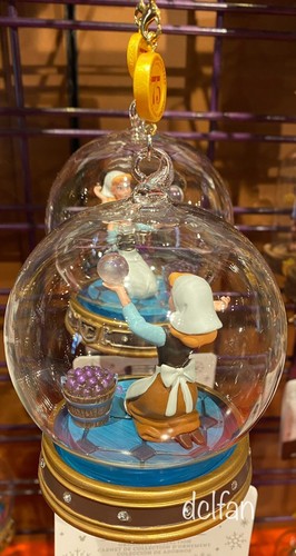 Disney Cenicienta 2025 75 aniversario globo de vidrio cuaderno de bocetos adorno NUEVO - Imagen 3 de 3