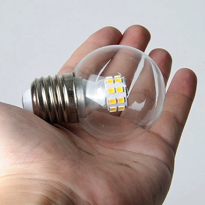 LED Bulbs 7W 220~250V E27 Screw Holder Glass Warm White / White Lighting Fitting - Image 3 of 4