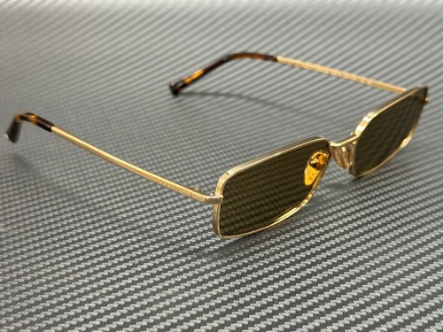 PRADA PR A60S 5AK70G Gold Green Olive Women's 59 mm Sunglasses - Picture 4 of 5
