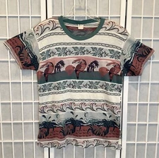 Vtg Grandma Granny Core Tee T-Shirt Tropical Toucan by Yary’s Fashion Sz L - XL