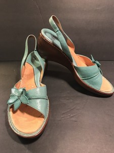 turquoise ankle strap heels