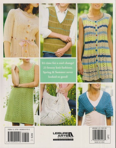 Warm Weather Knits (Softcover: Crafts, Knitting) 2010 - Picture 2 of 2