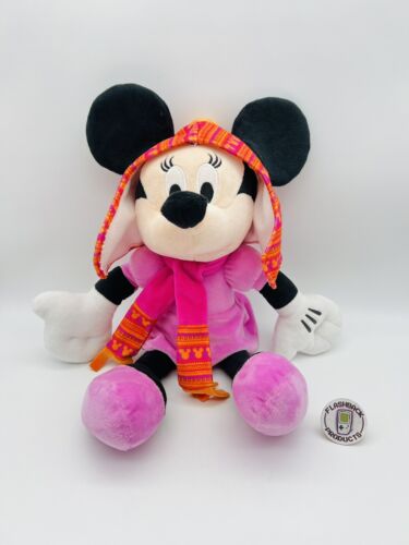 Disney Mini Maus Mouse Plüschtier  mit Schal & Mütze 40 cm /R16F9 - Bild 1 von 3