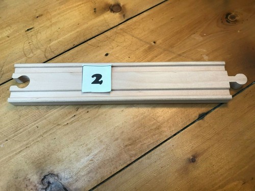 Brio & Compatible Wooden Train Track Straights, Corners Junctions - Picture 3 of 19