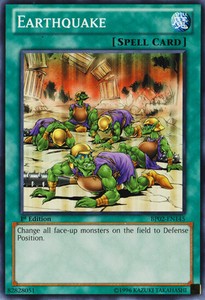 Earthquake - BP02-EN145 - Common - Unlimited Edition x3 - Near Mint