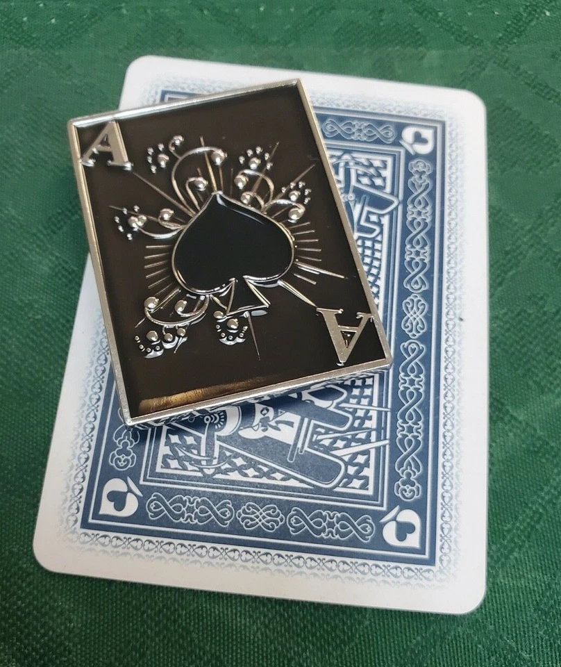 Lucky Ace Double Sided Poker Card Guard NEW & EXCLUSIVE to THE POKER STORE - Image 3 of 3