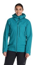 Rab Firewall Jacket Size 16 Womans Ultramarine New Rrp £ 255