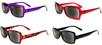 Sun Readers Womens Sunglasses for Reading +1.00 or +1.50 Lot of 2 Pairs