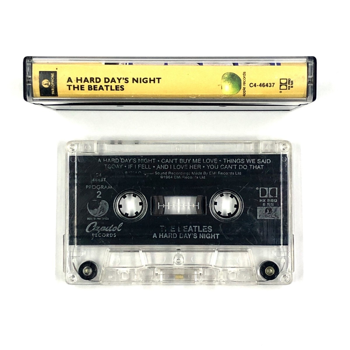 THE BEATLES A HARD DAY'S NIGHT Cassette Tape 1992 Reissue