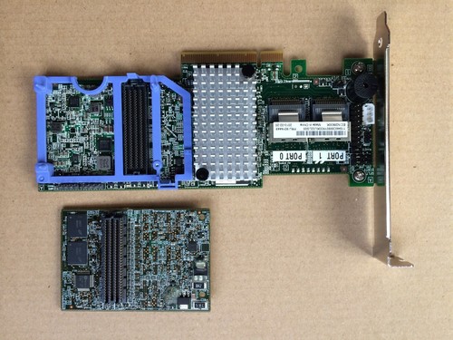 IBM M5110 8-Port RAID5 6Gbps PCI-e SAS/SATA 90Y4449 512MB cache Controller RAID - Picture 4 of 11