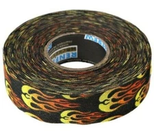 4 Rolls of Renfrew Flame Hockey Cloth Tape - 1"x 27 Yards