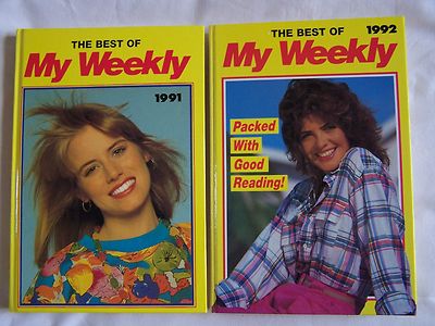 THE BEST OF MY WEEKLY 1991 and 1992  - 2 ANNUALS - D C Thomson