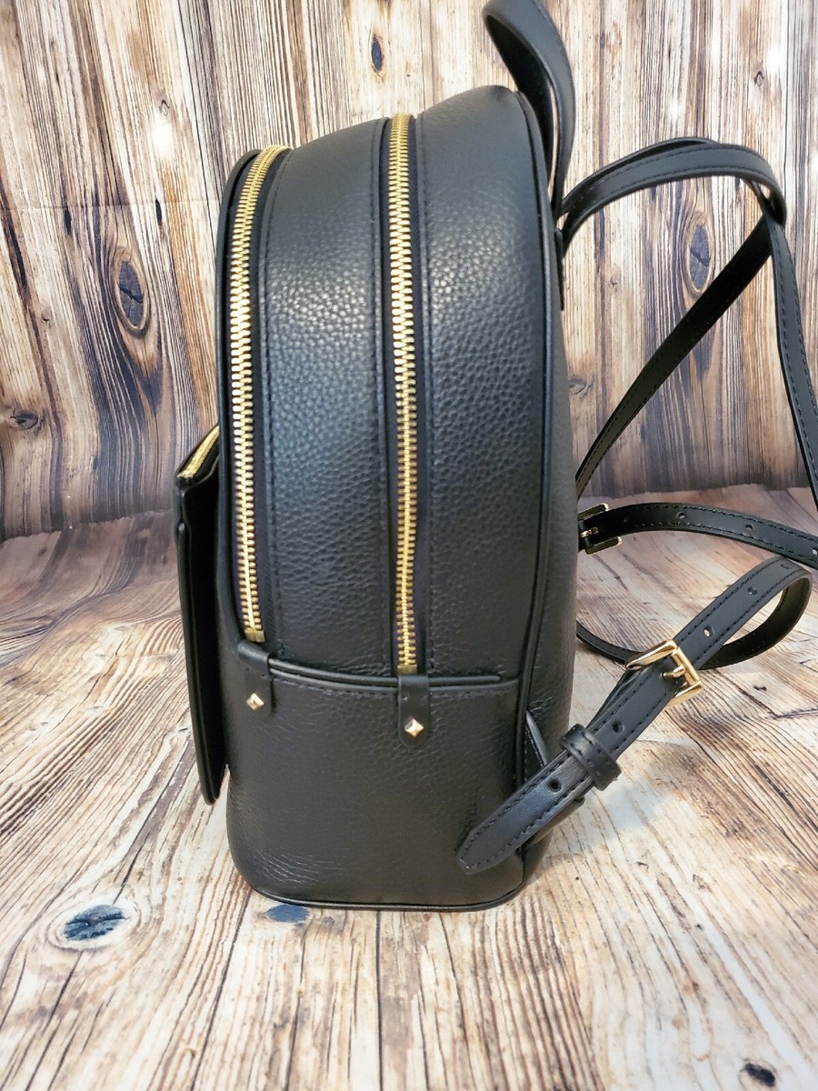 New Michael Kors adina backpack bag Michael Michael Kors Adina Medium Pebbled Leather Backpack  main image 3