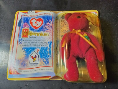 2000 McDonalds Ty Teenie Original Beanie Baby Millennium the