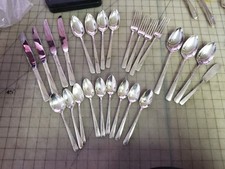 Lot Of 25 Mixed Rogers 1881 Oneida Ltd. Stainless Flatware - Pattern Unk