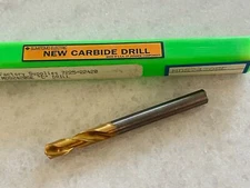 New SUMITOMO MDS2420SE .2420" Solid Carbide Twist Drill Machine Bit, TiN Coated
