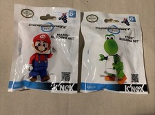 Nintendo Mario Kart Wii K'NEX Building Set Figure Super Mario And Yoshi
