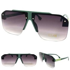 Men's or Women Classic Vintage Retro Style Party SUN GLASSES SHADES Green Frame