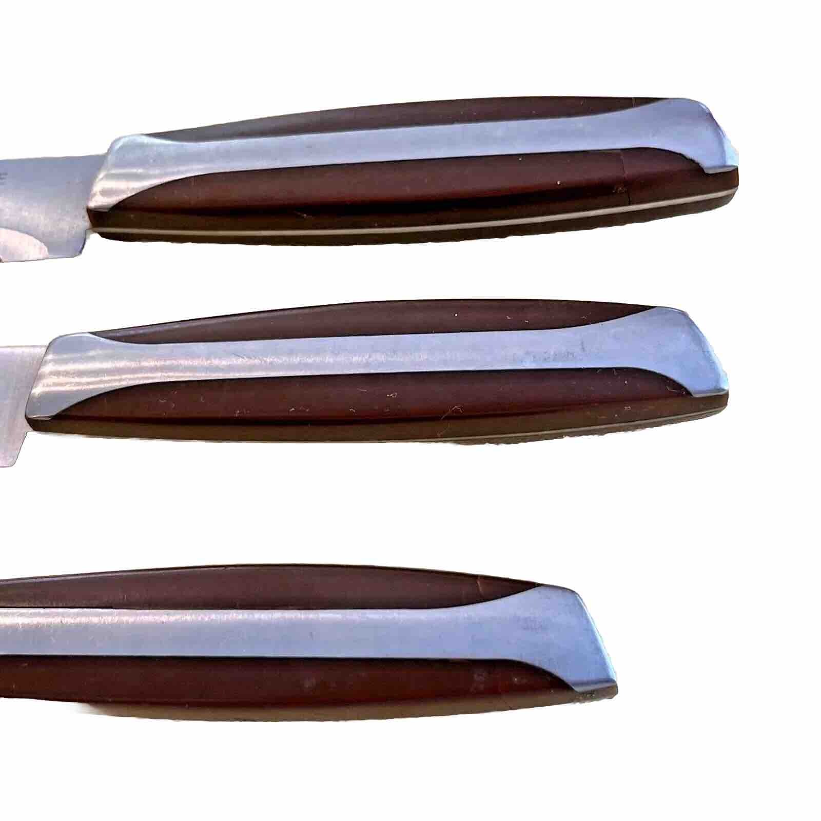 Hampton 5" Tomato/Bagel Knife, Parer & Steak Knife Espresso