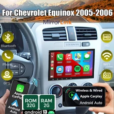 For Chevrolet Equinox 2005-2006 Fit For Carplay Car  Radio GPS Navi FM WIFI