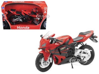 2006 HONDA CBR CBR600R RED 1/12 DIECAST MOTORCYCLE MODEL BY NEW RAY 42603