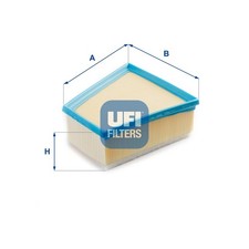 UFI Luftfilter 30.369.00 Filtereinsatz für POLO 9A2 FABIA 9A4 ROOMSTER VW 9N2 4