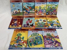 Lot of 11 Leap Frog Early Reading Series Leap Reader Interactive Books