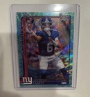 2025 Topps Chrome Jaxson Dart #306 Rookie Aqua Wave Refractor #166/299 RC Giants